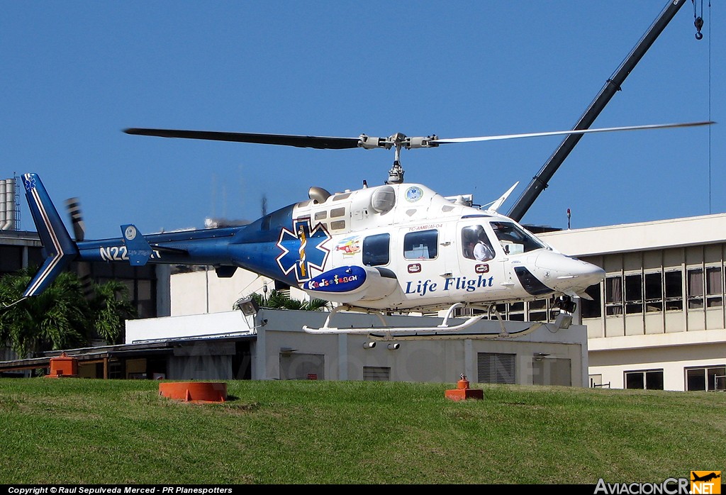 N228AH - Bell 222UT - Life Flight