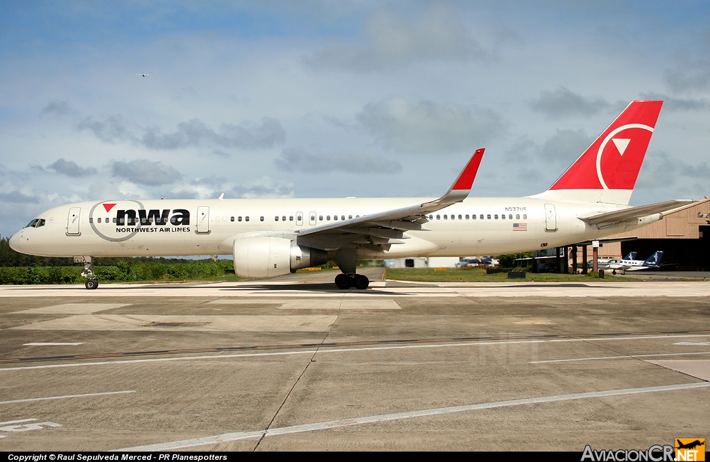 N537US - Boeing 757-251 - Northwest Airlines