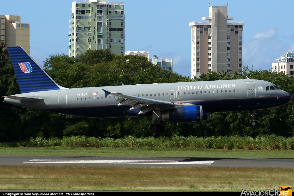 N413UA - Airbus A320-232 - United Airlines