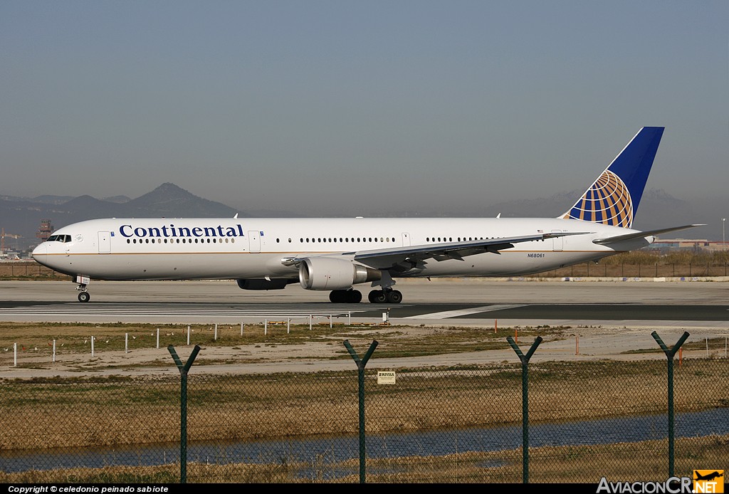 N68061 - Boeing 767-424/ER - Continental Airlines
