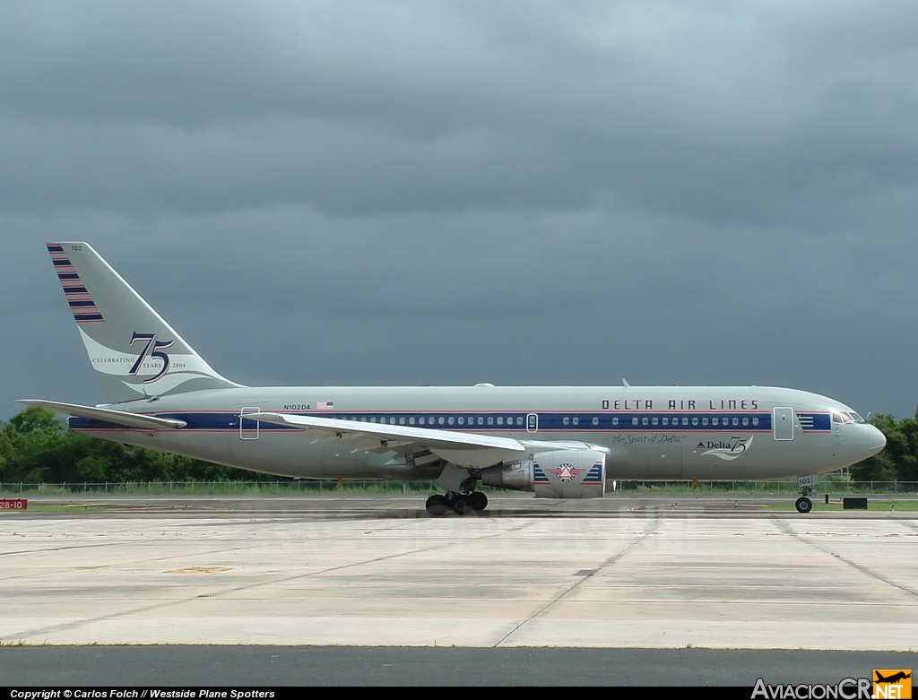 N102DA - Boeing 767-232 - Delta Airlines