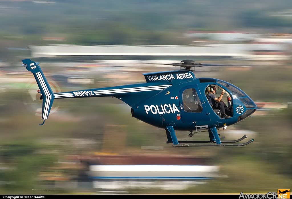 MSP012 - McDonell Douglas MD500 - Ministerio de Seguridad Pública - Costa Rica