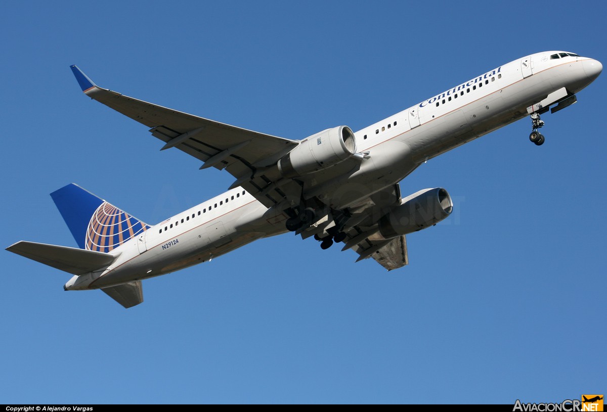 N29124 - Boeing 757-224 - Continental Airlines