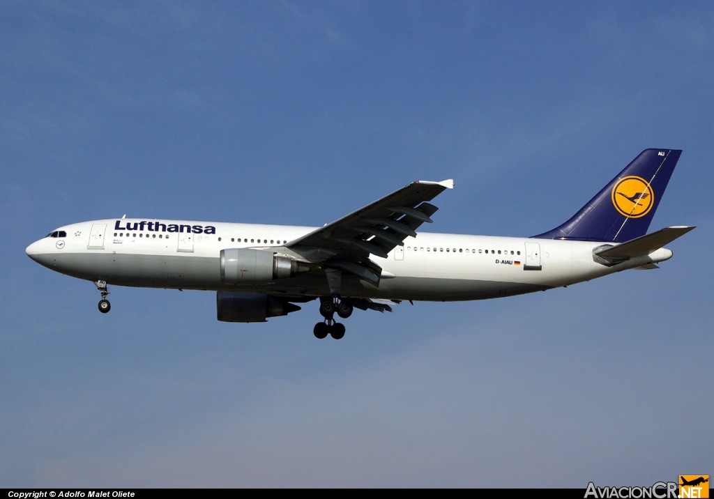 D-AIAU - Airbus A300B4-203 - Lufthansa