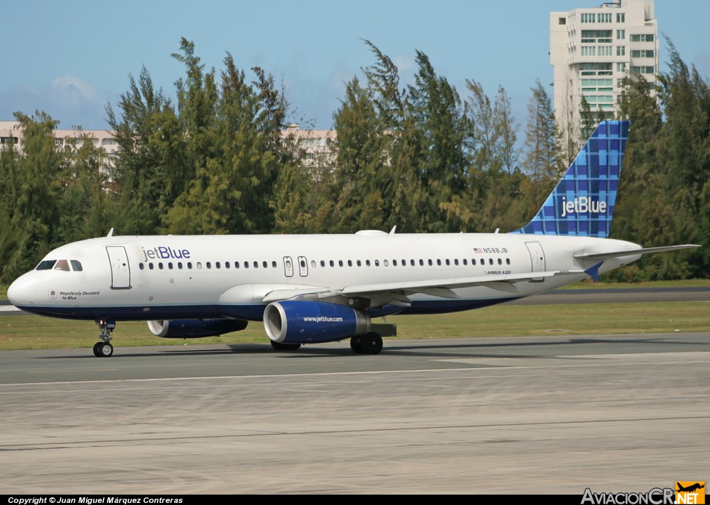 N588JB - Airbus A320-232 - Jet Blue