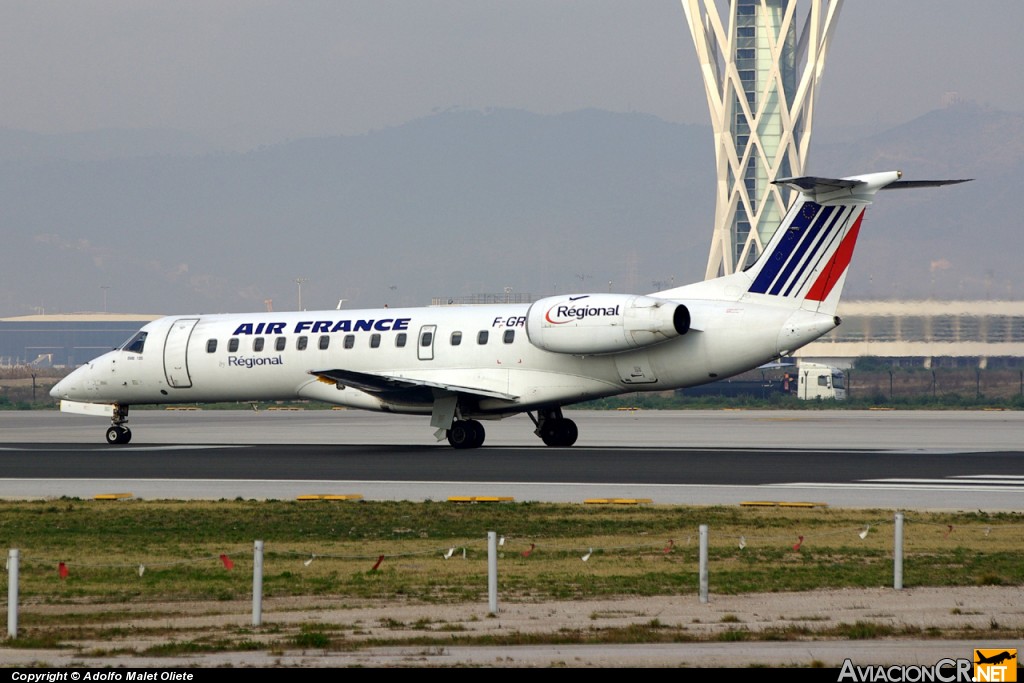 F-GRGR - Embraer ERJ-135 Regional Jet - Air France (Régional)