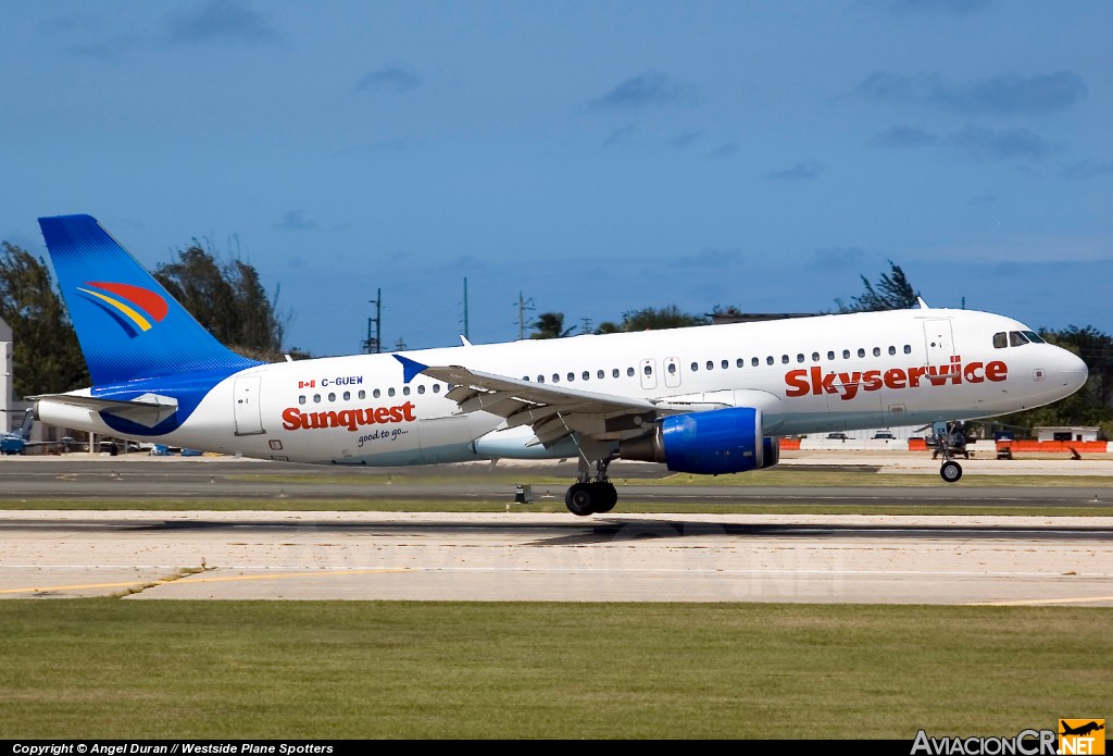 C-GUEW - Airbus A320-214 - Skyservice