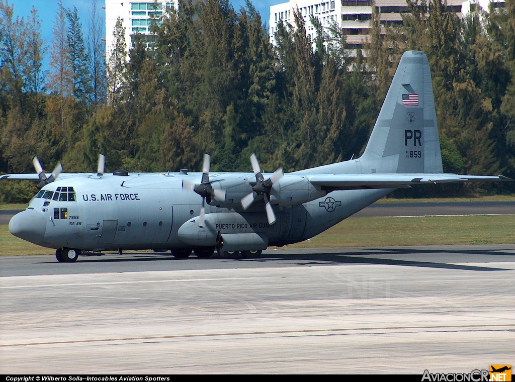 63859 - Lockheed C-130A Hercules (L-182) - USFA- Puerto Rico Air National Guard