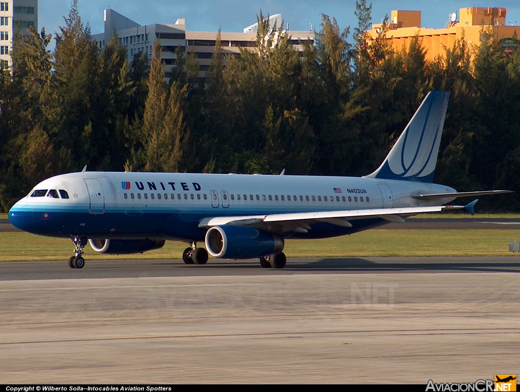 N403UA - Airbus A320-232 - United Airlines