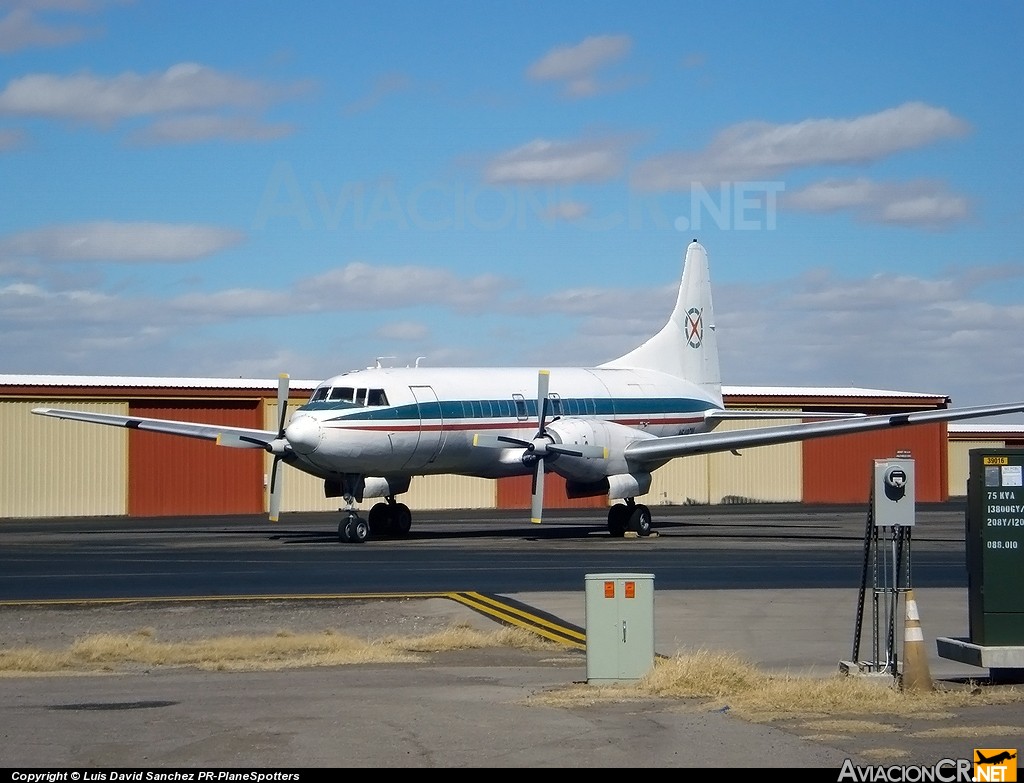 N640CM - Convair 640 - Century Airlines