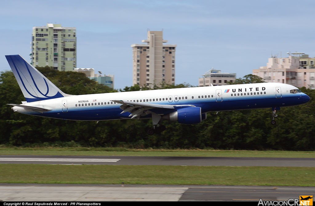 N576UA - Boeing 757-222 - United Airlines