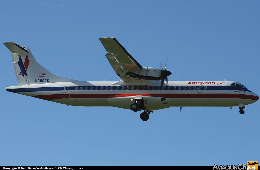 N260AE - Aerospatiale ATR-72 - American Eagle