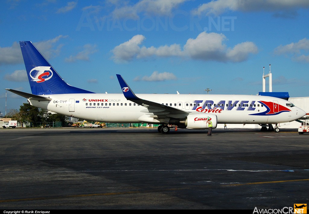 OK-TVG - Boeing 737-8Q8 - Travel Service