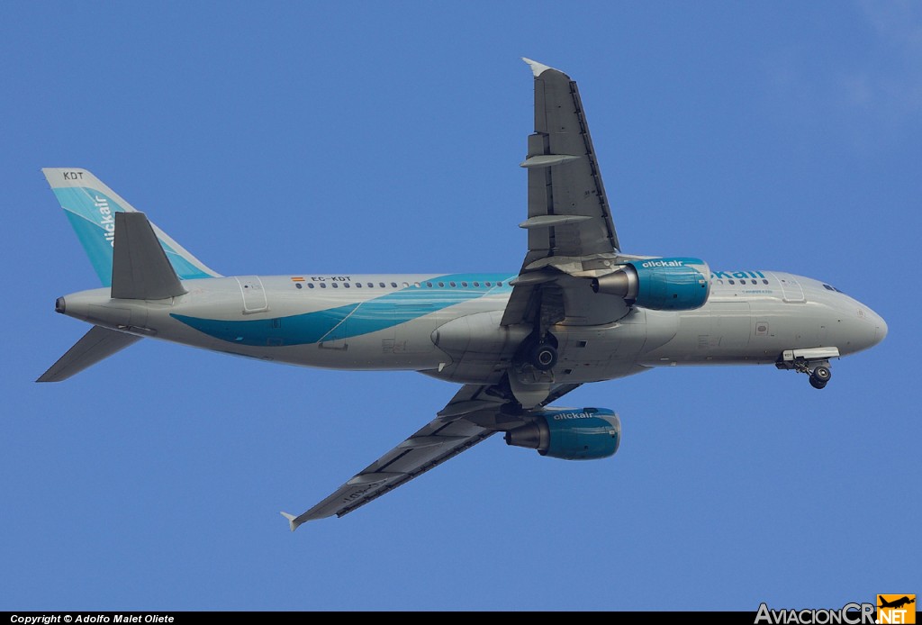 EC-KDT - Airbus A320-216 - Click Air