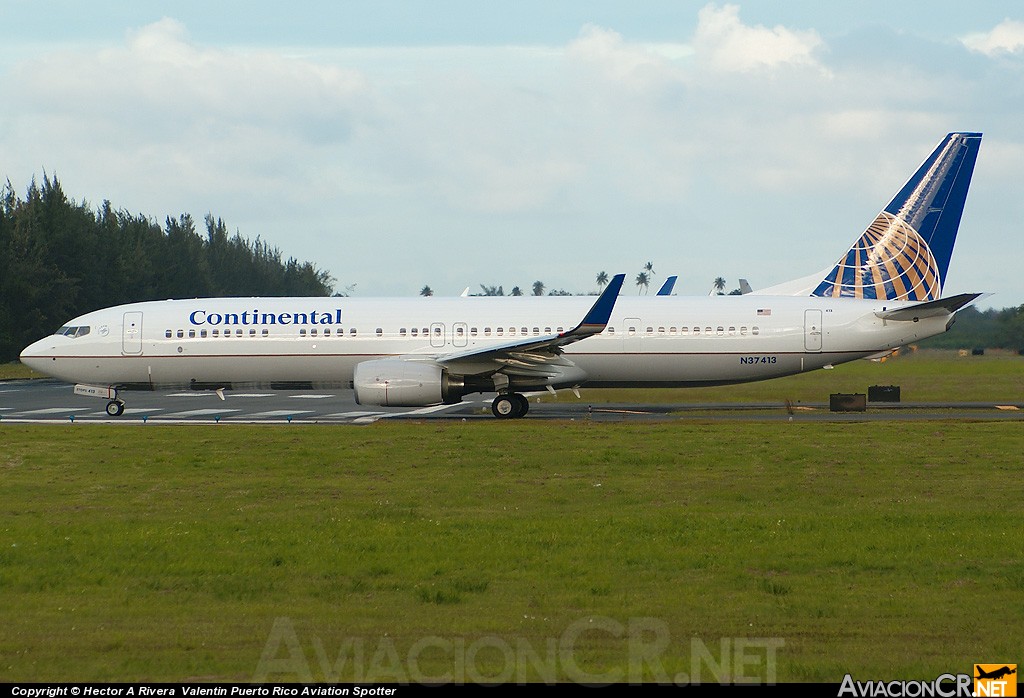 N37413 - Boeing 737-900/ER (Genérico) - Continental Airlines