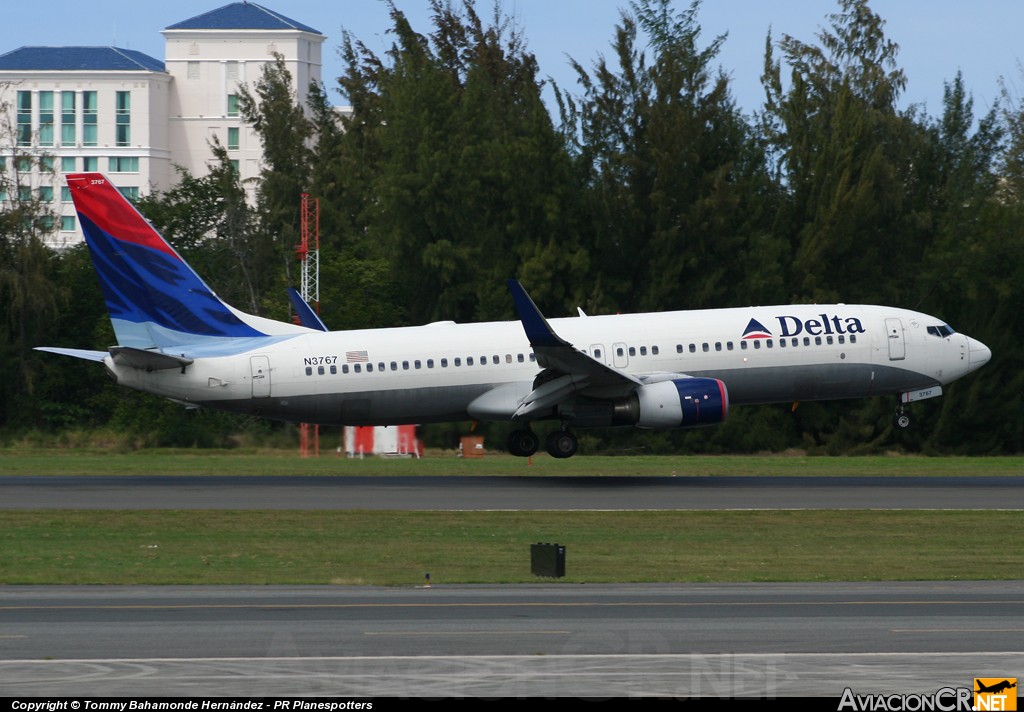N3767 - Boeing 737-832 - Delta Airlines