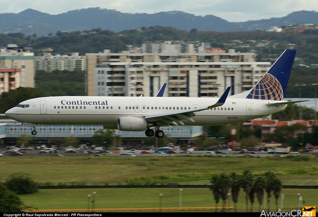 N37413 - Boeing 737-924ER - Continental Airlines