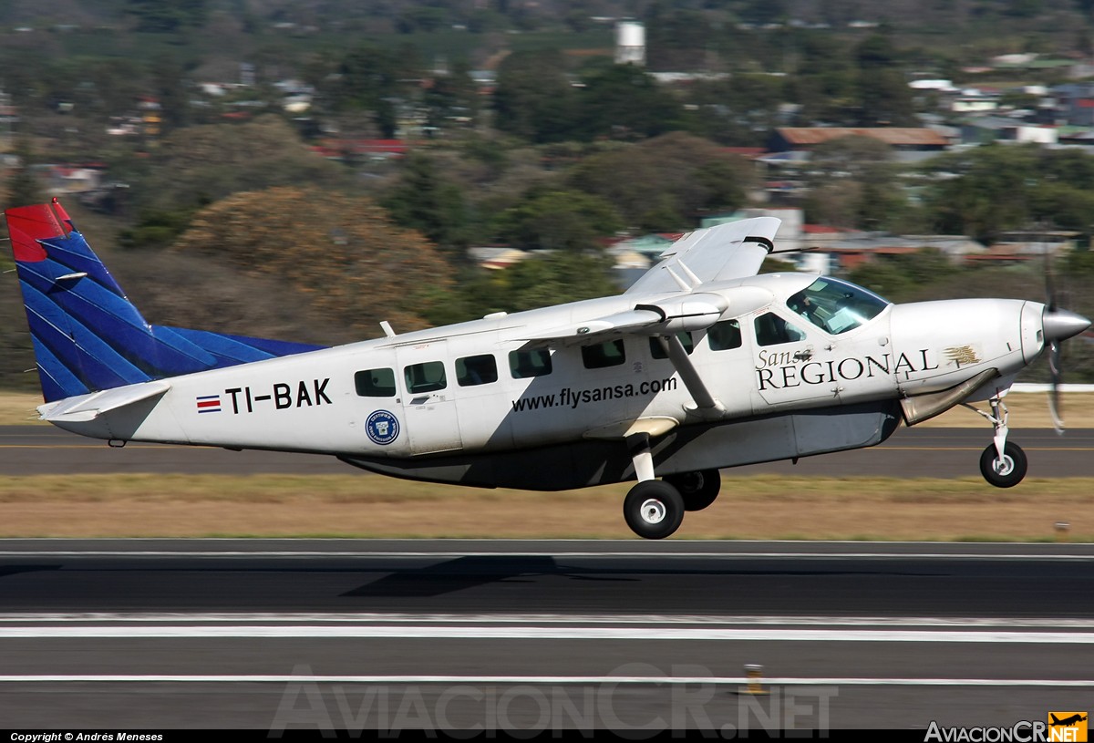 TI-BAK - Cessna 208B Grand Caravan - SANSA - Servicios Aereos Nacionales S.A.