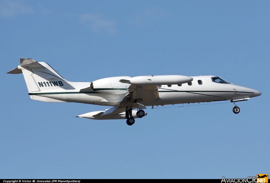 N111WB - Gates Lear Jet 35 - Desconocida