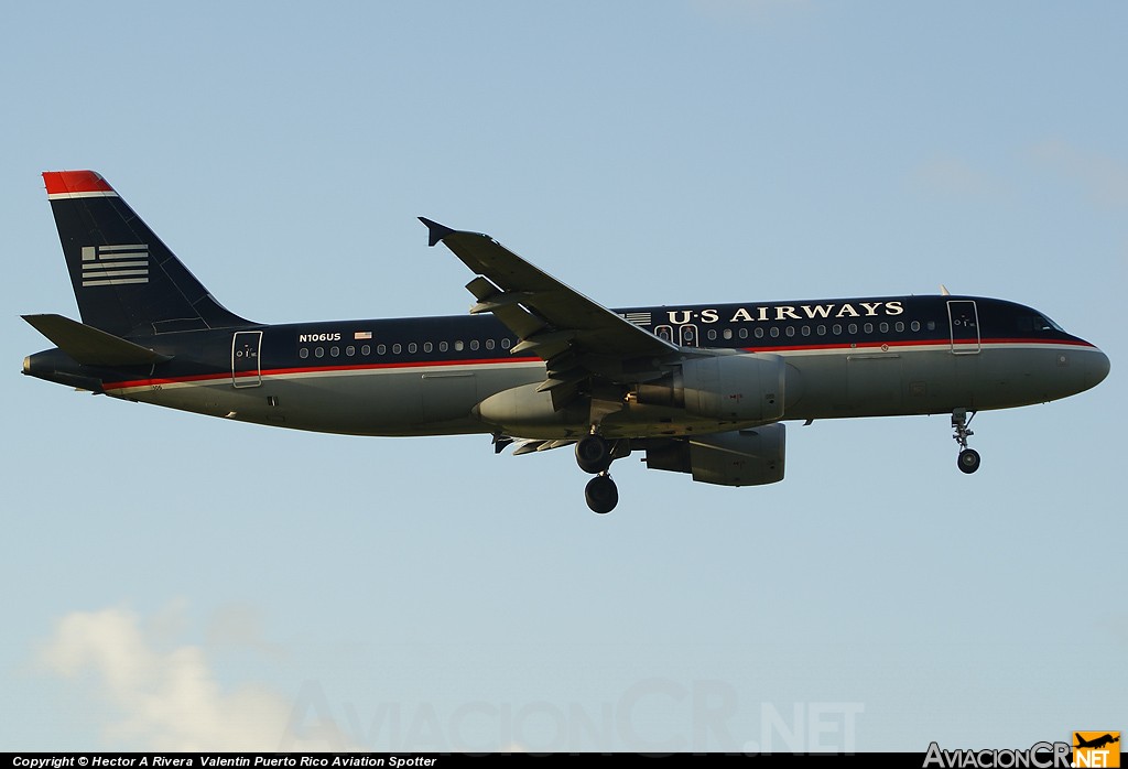 N106UW - Airbus A320-100 (Genérico) - US Airways