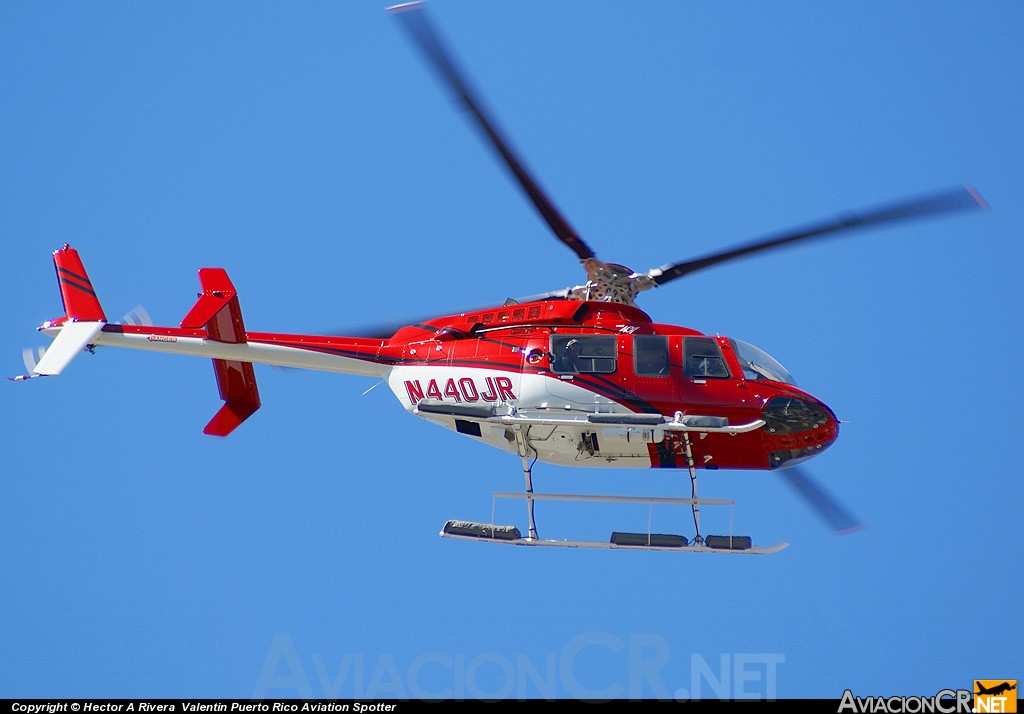 N440JR - Bell 407 - Private