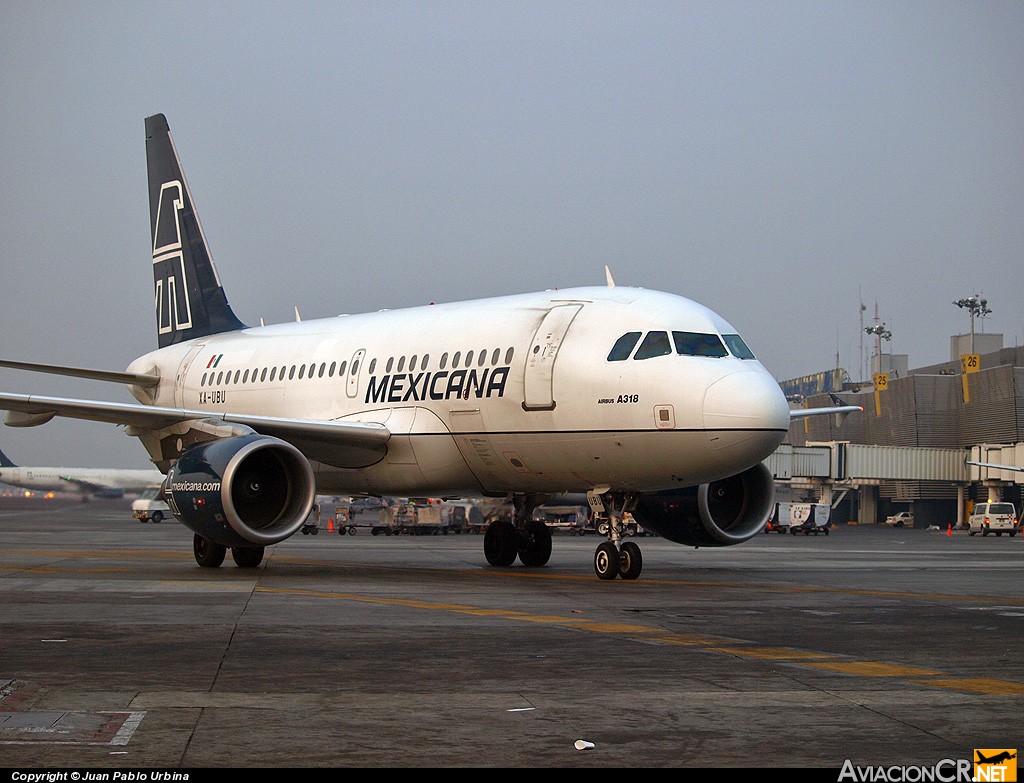 XA-UBU - Airbus A318-122 - Mexicana