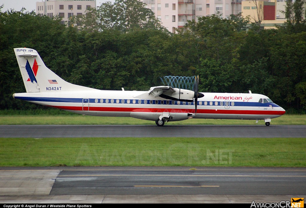 N342AT - ATR 72-212 - American Eagle