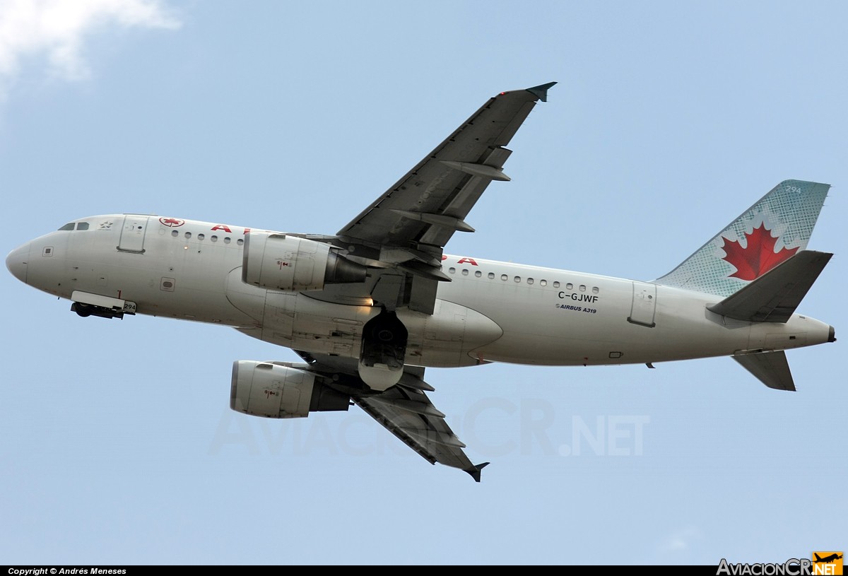 C-GJWF - Airbus A319-112 - Air Canada