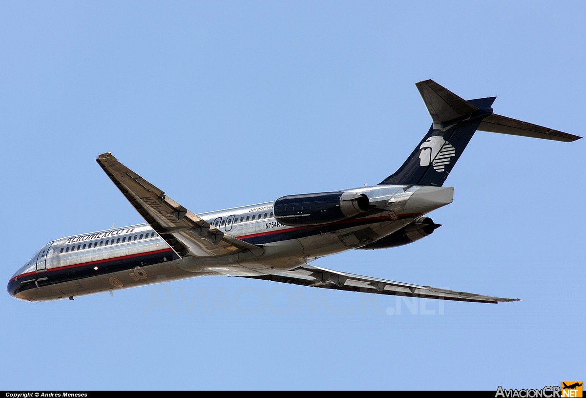 N754RA - McDonnell Douglas MD-87 (DC-9-87) - Aeromexico