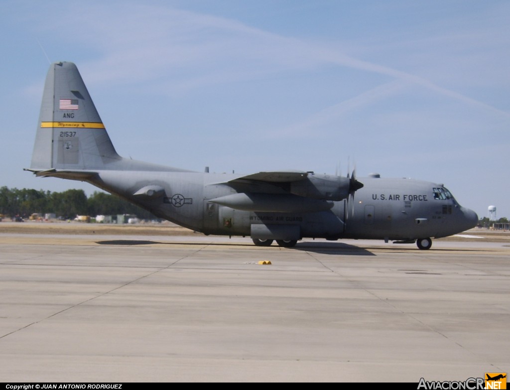21537 - Lockheed C-130H Hercules (L-382) - USAF - United States Air Force - Fuerza Aerea de EE.UU