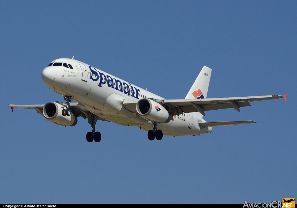EC-HRP - Airbus A320-232 - Spanair