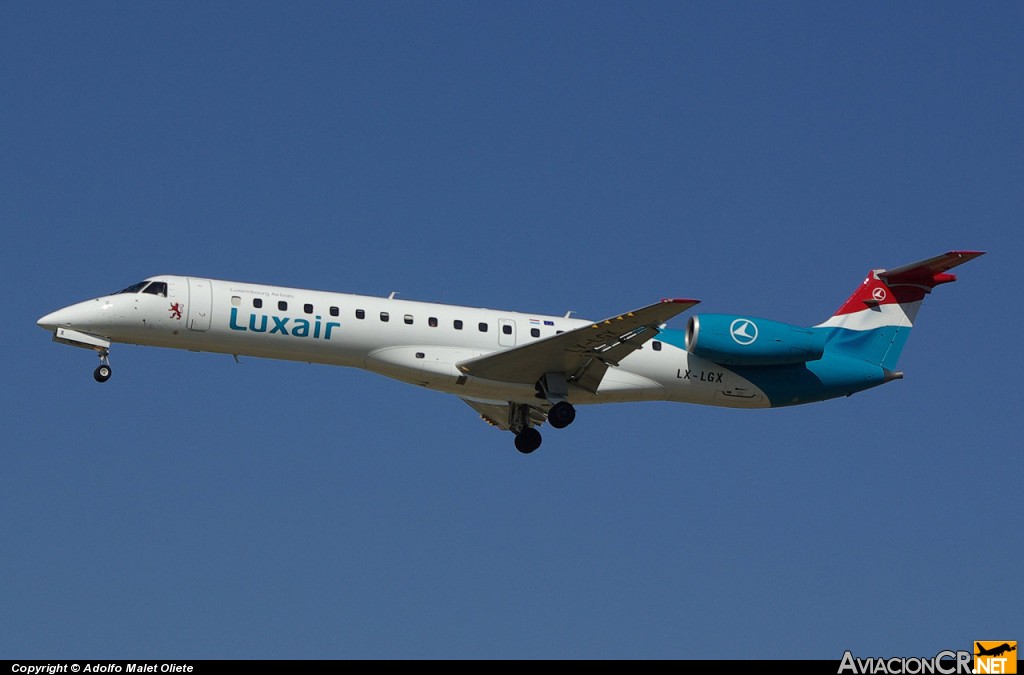 LX-LGX - Embraer EMB-145LU (ERJ-145LU) - LUXAIR