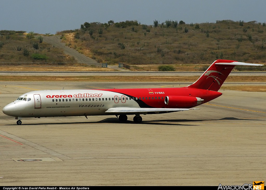 YV1663 - McDonnell Douglas DC-9-32 - Aserca Airlines