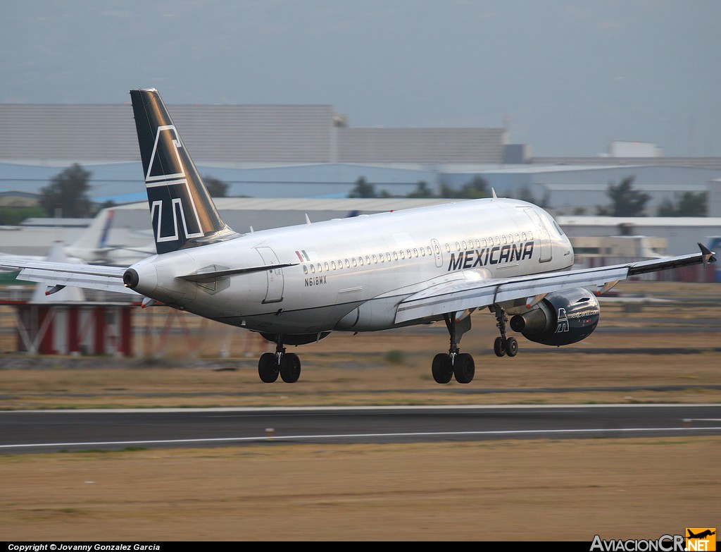 N618MX - Airbus A319-112 - Mexicana
