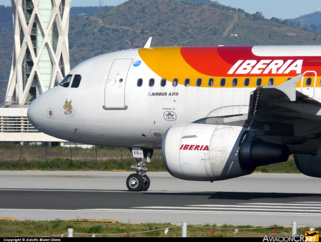 EC-KBJ - Airbus A319-111 - Iberia