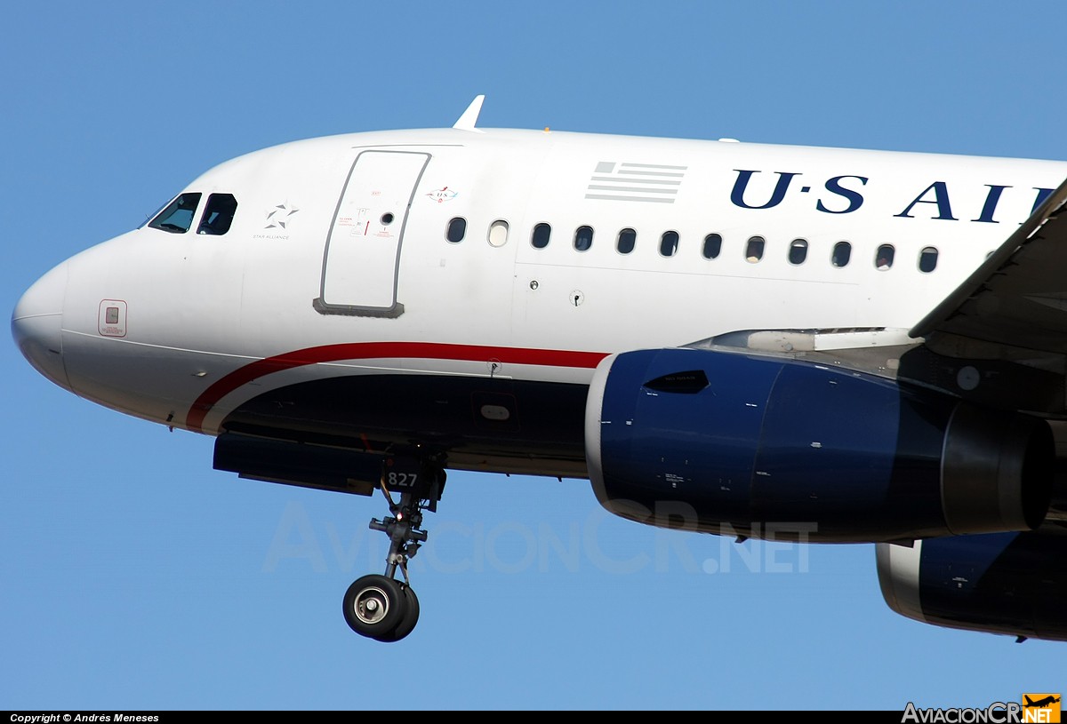N827AW - Airbus A319-132 - US Airways