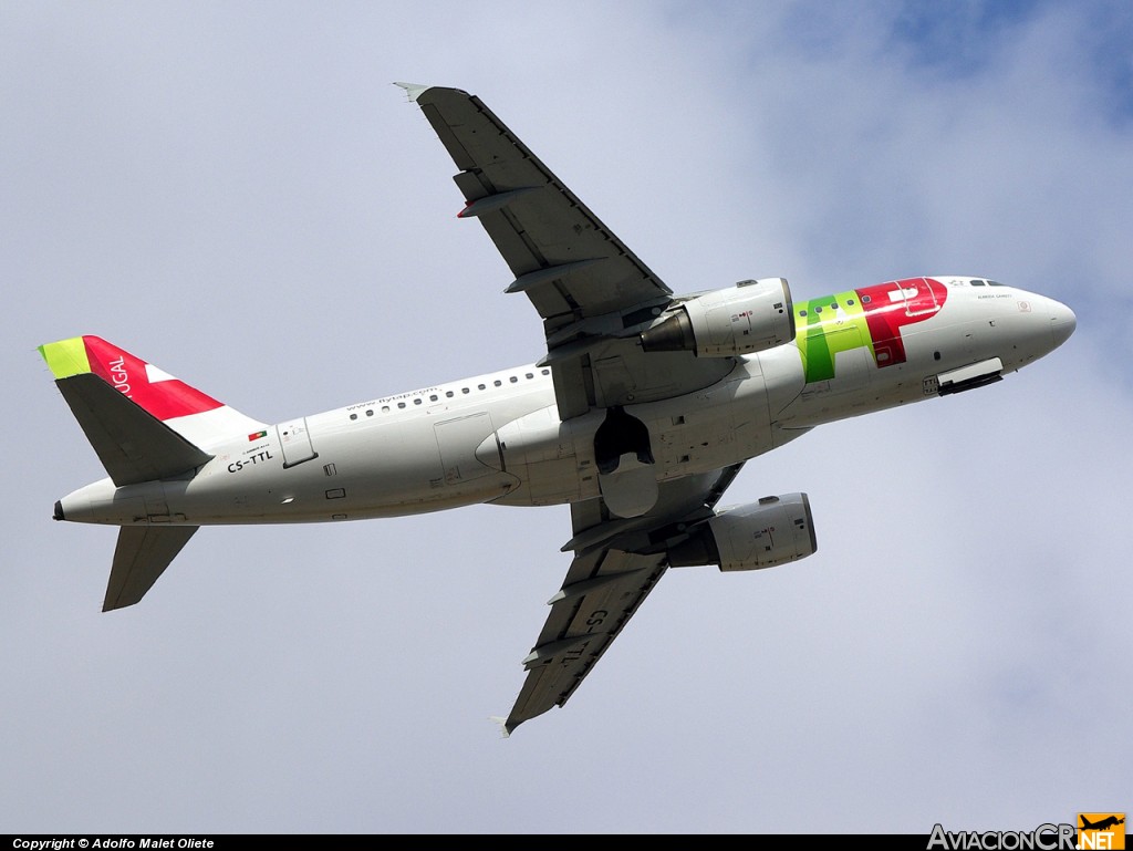 CS-TTL - Airbus A319-111 - TAP Air Portugal