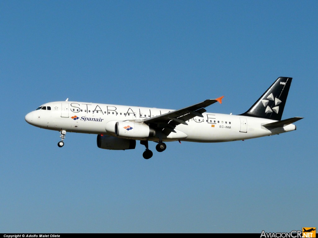 EC-INM - Airbus A320-232 - Star Alliance
