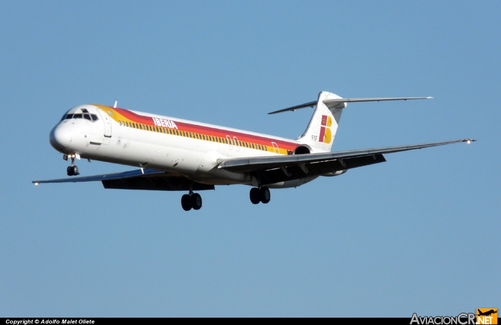 EC-FOF - McDonnell Douglas MD-88 - Iberia