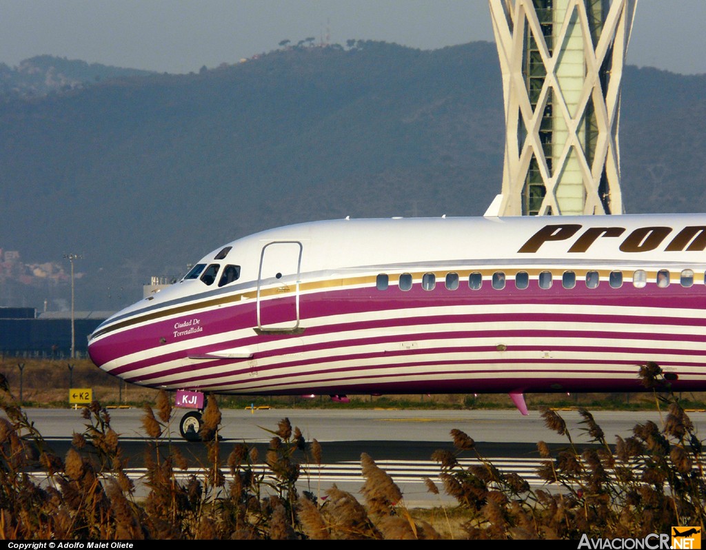 EC-KJI - McDonnell Douglas MD-87 (DC-9-87) - PRONAIR