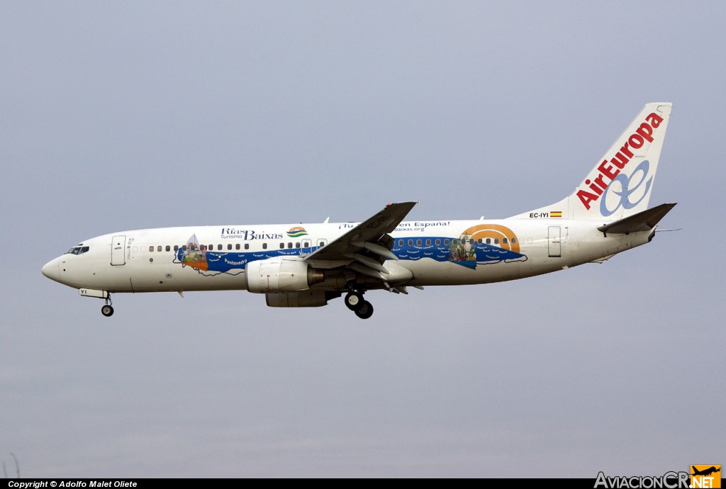 EC-IYI - Boeing 737-883 - Air Europa