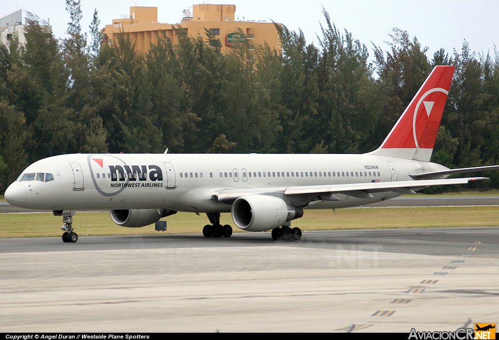 N554NW - Boeing 757-251 - Northwest Airlines