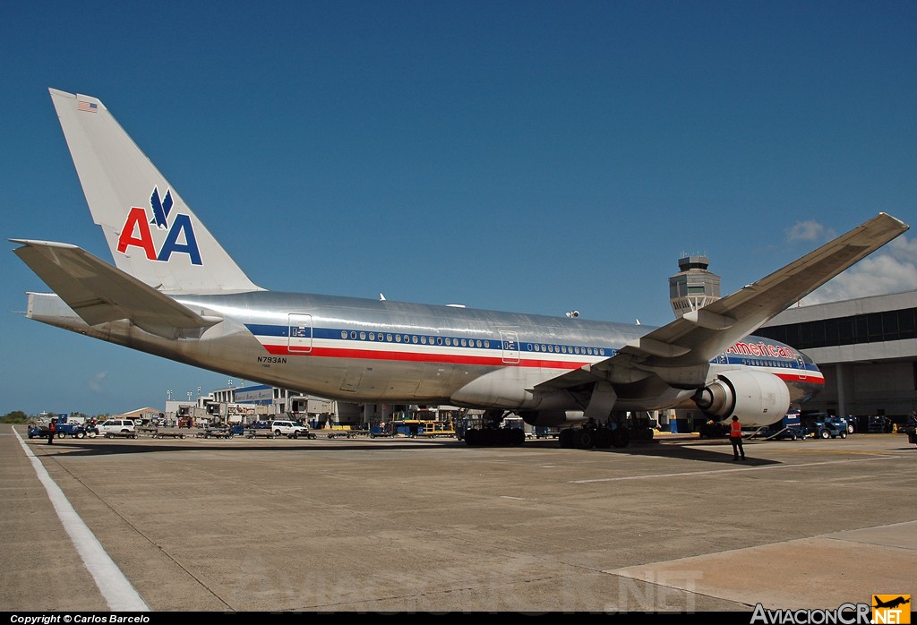 N793AN - Boeing 777-223(ER) - American Airlines