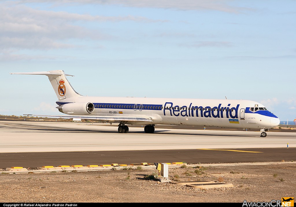 EC-JQV - McDonnell Douglas MD-83 (DC-9-83) - Real Madrid C.F