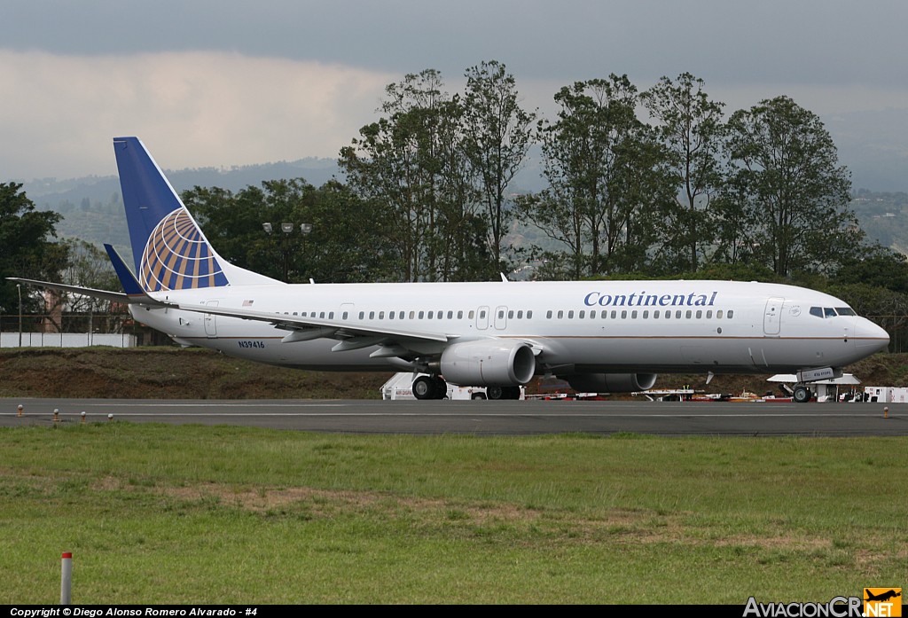 N39416 - Boeing 737-924/ER - Continental Airlines