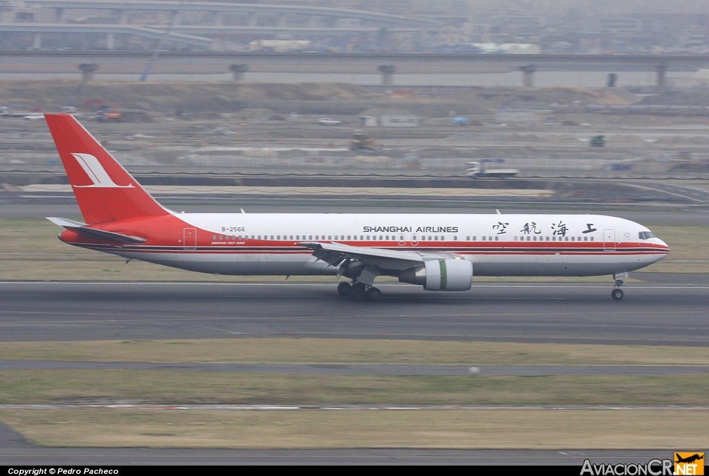 B-2566 - Boeing 767-31B/ER - Shanghai Airlines
