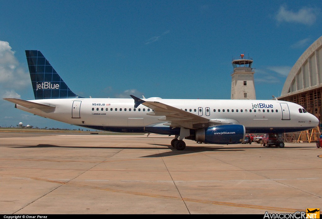 N548JB - Airbus A320-232 - Jet Blue