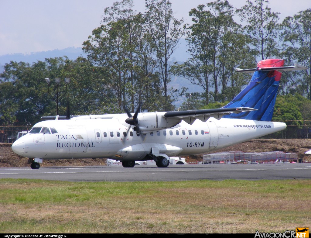 TG-RYM - ATR 42-300 109E - TACA Regional