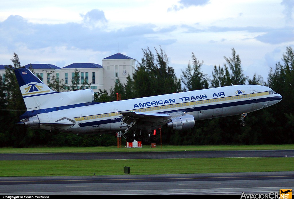 N194AT - Lockheed L-1011-100 TriStar - ATA Airlines