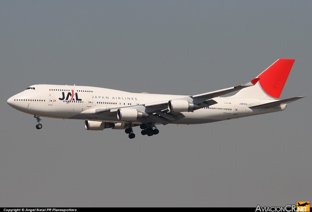 JA8918 - Boeing 747-446 - JALways